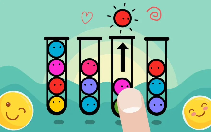 «Смайл Шарики в Колбах»: идеальная игра, чтобы перезагрузить голову за пару минут